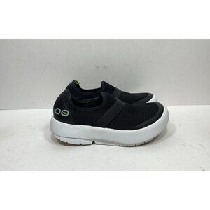 OOFOS OOmg eeZee Mesh‎ Slip On Black Recovery Shoes Sneakers Womens Size 5